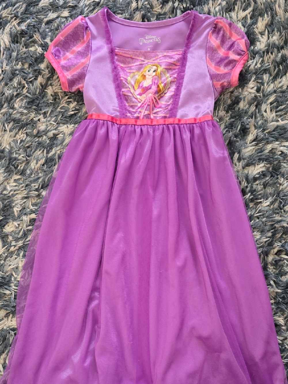 Disney Purple and Pink Rapunzel Princess Dress